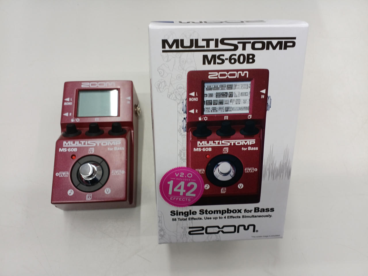 ZOOM MS-60B マルチエフェクター　V2.10 ZOOM MS-60B マルチエフェクター V2.10 Amazon.com: Zoom MS