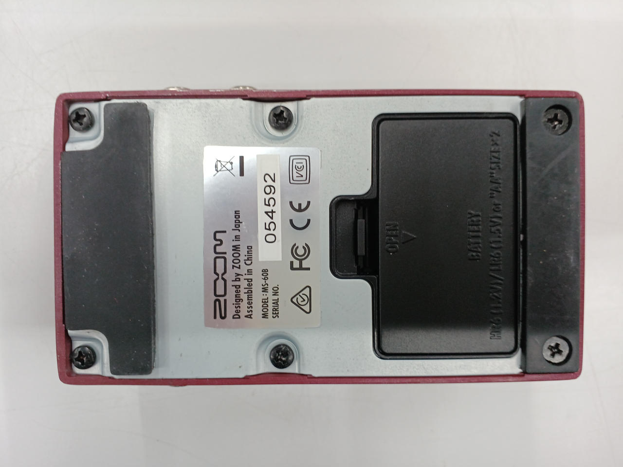 【美品+箱・取説】ZOOM MS-60B マルチエフェクター V2.10 ZOOM (ズーム) マルチエフェクター アダプター付属 MS-60B 動作