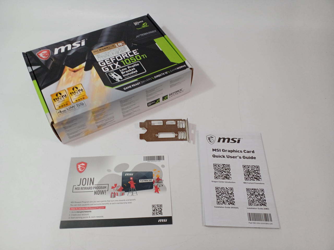 【値下不可】MSI GeForce1050Ti4GB LP 箱無【7,000円】 値下不可】MSI GeForce1050Ti4GB LP 箱無【7,000円】 値下不可