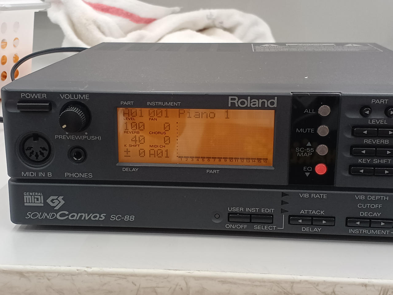 Roland・MIDI 音源モジュール SC-88 ST Pro ROLAND|音源モジュール|HARDOFFオフモール（オフモ）|2014380000008267