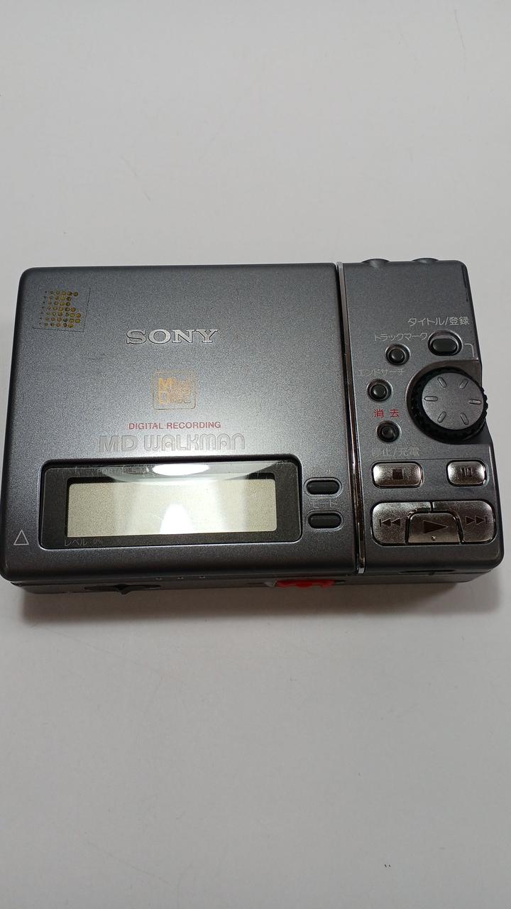 SHARP MDウォークマン ミッキー ディズニー MD-DS33 動作確認済 Amazon.co.jp: SHARP 1ビット ポータブルMDプレーヤー MD-DS33-P