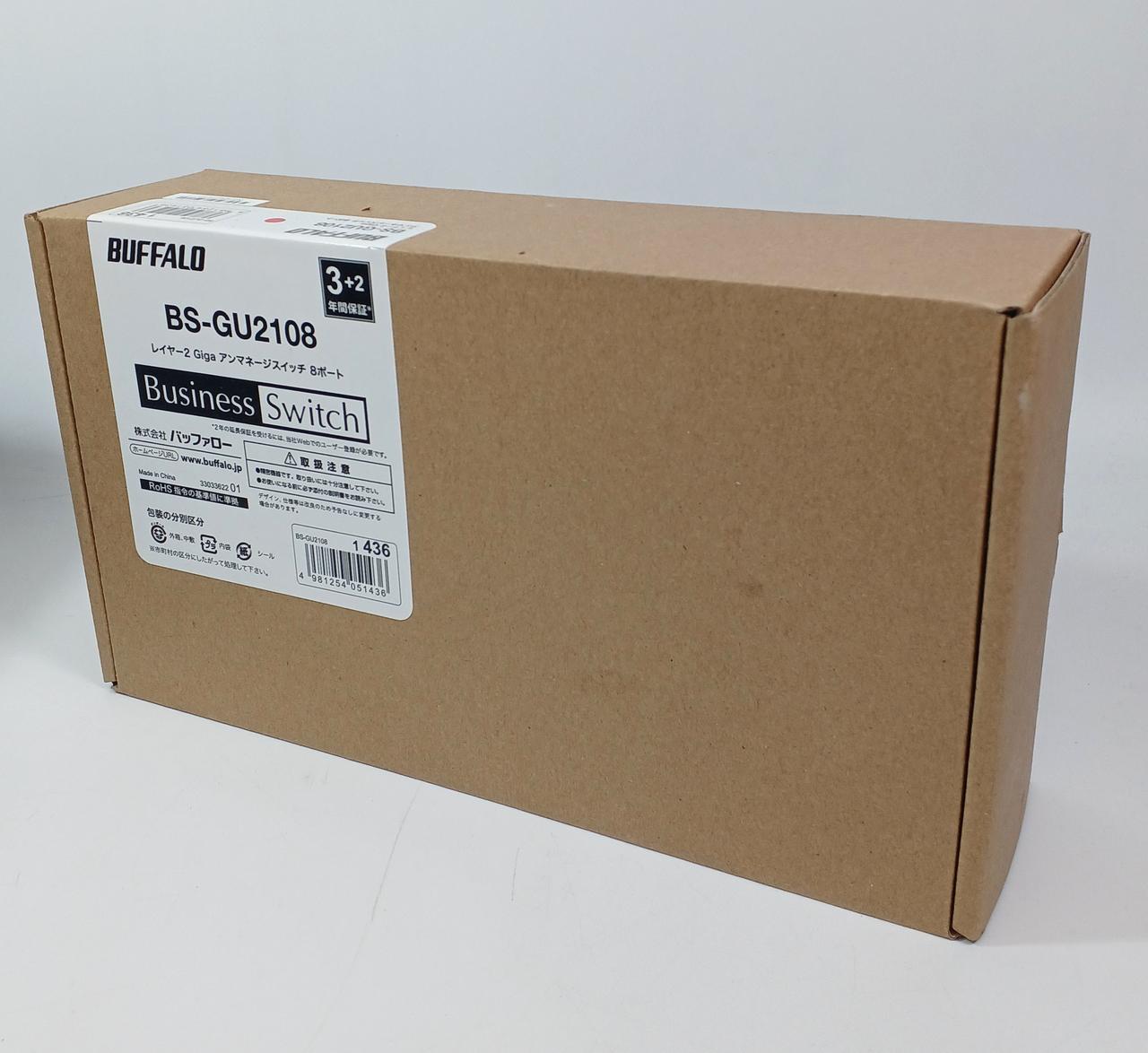 新品未開封　BUFFALO BS-GU2108 ２個 Amazon | バッファロー BS-GU2108 法人向け Giga対応 Layer2