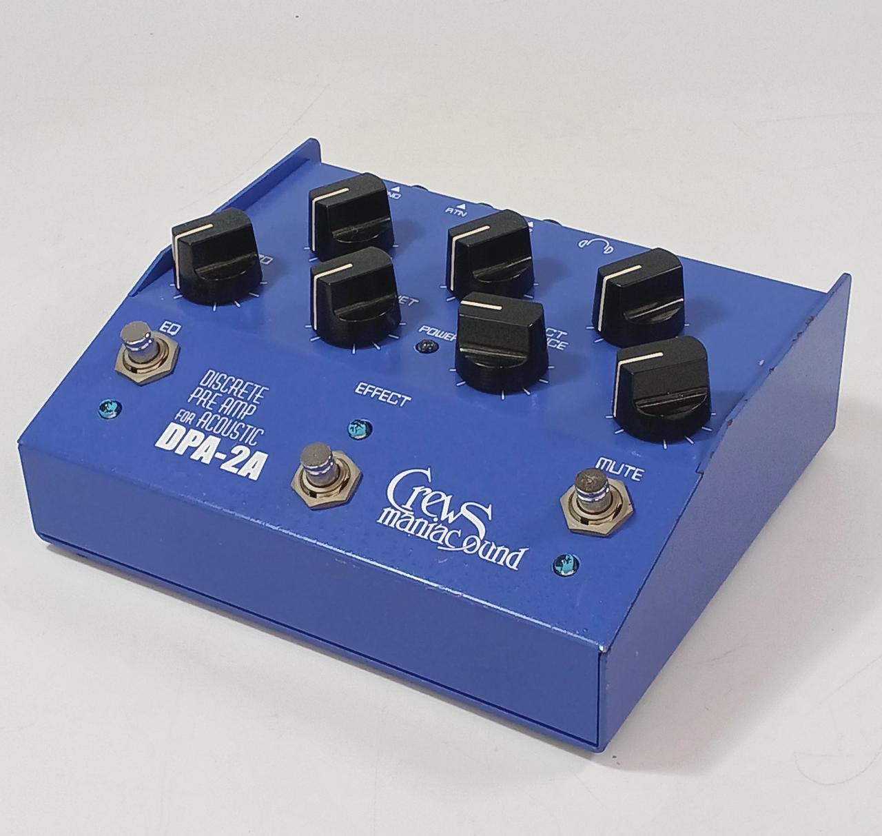 Crews DPA-2A プリアンプ アコギ用 エレアコのプリアンプ新しくした(Crews Maniac Sound DPA-2A) - YouTube