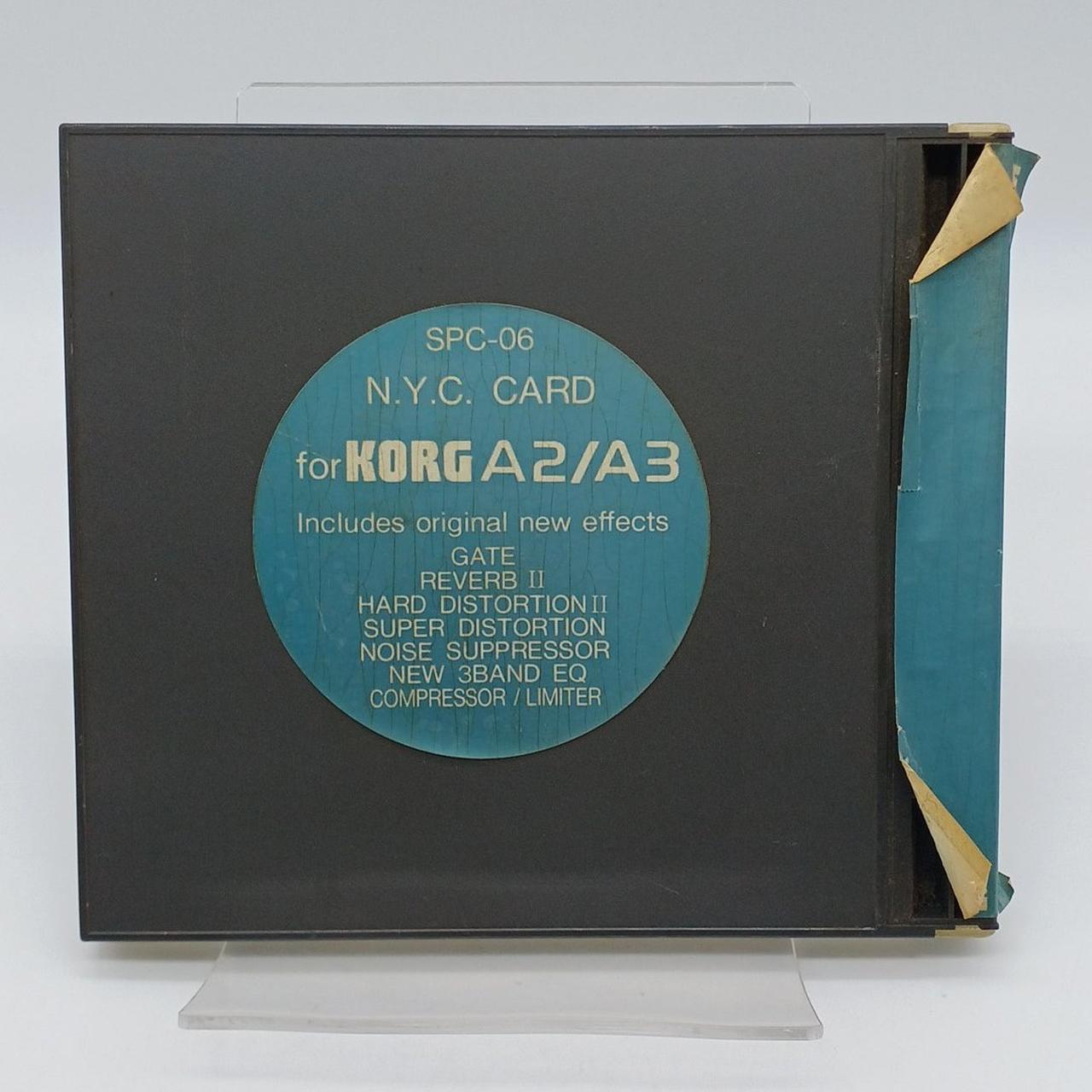 KORG A2 A3用 PRISM カード 値下げ中 レア KORG A2 A3用 PRISM カード