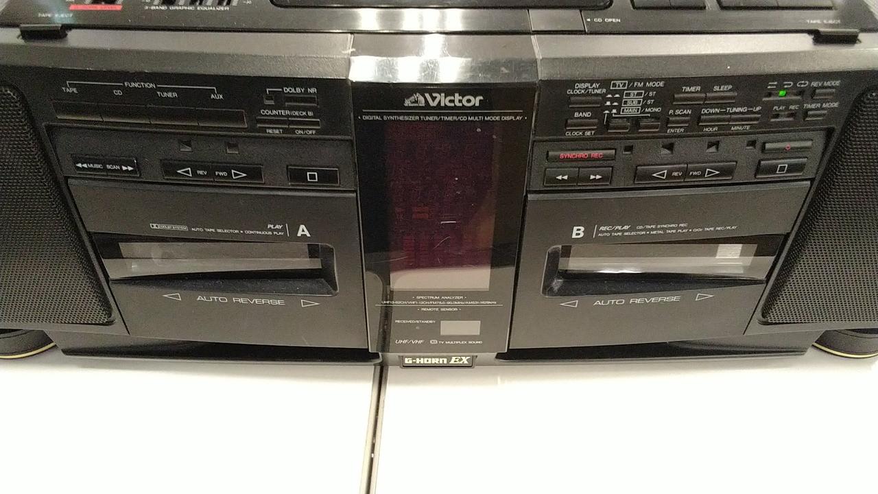 ビクター(VICTOR)|CDカセットデッキ|【ハードオフ公式通販】オフモール