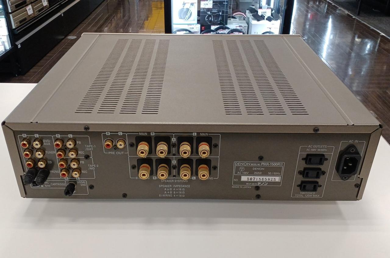 DENON　プリメインアンプAMP-1500RⅡ DENON PMA-1500R II Integrated Amplifier Wide Range Playback