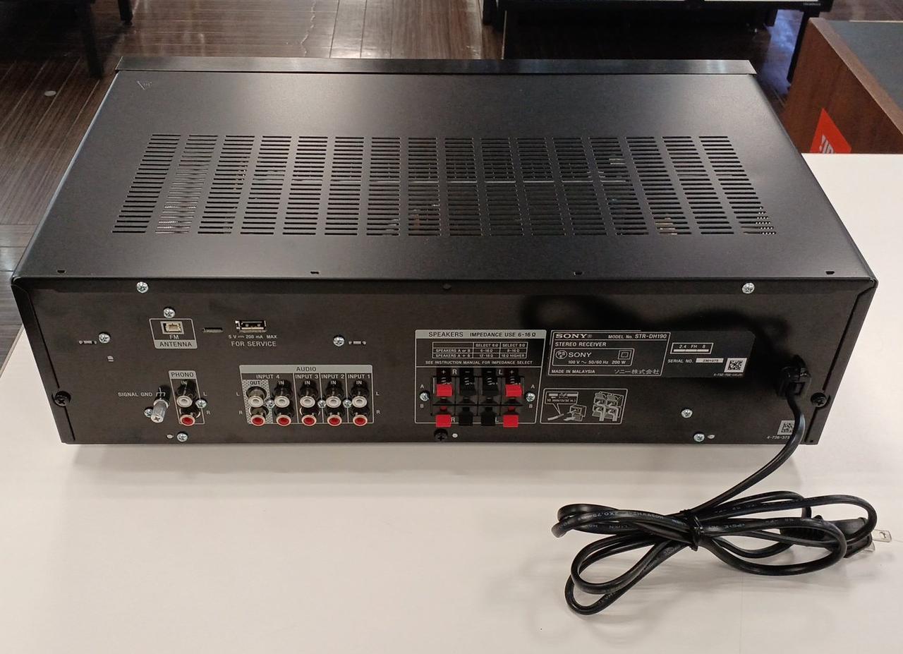 ジャンク品　SONY プリメインアンプ STR-DH190 アバックWEB-SHOP / 【中古】SONY STR-DH190【コード01-11028
