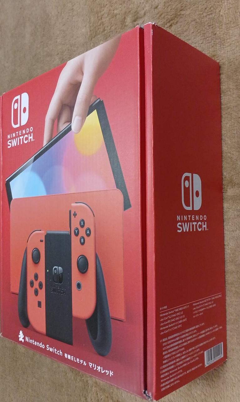 【美品/箱あり】Nintendo Switch マリオレッド Amazon.co.jp: Nintendo Switch(有機ELモデル) マリオレッド