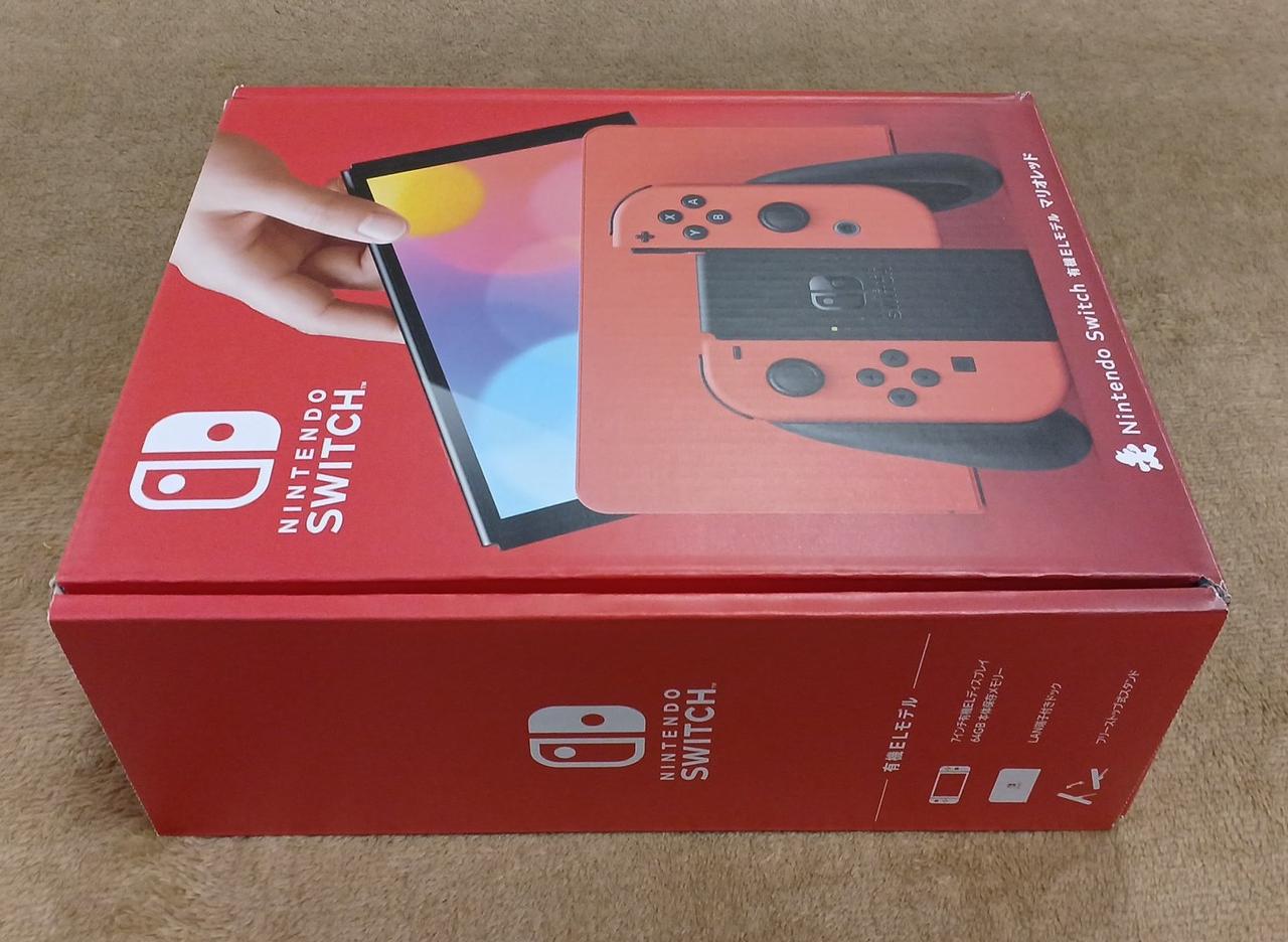 Nintendo Switch - (箱あり)任天堂Switch マリオレッド Nintendo】任天堂『Switch(スイッチ) マリオレッド×ブルー