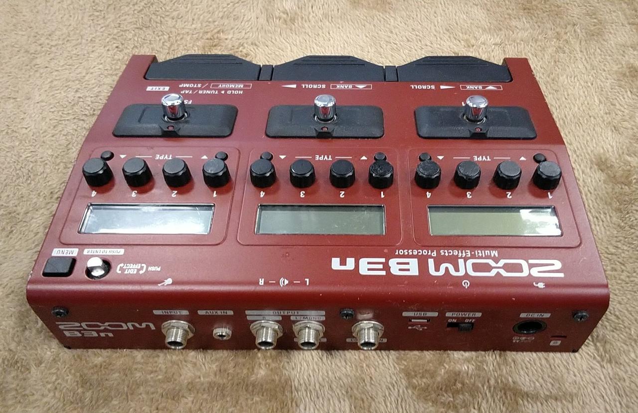 zoomのマルチエフェクター ZOOM MS-70CDR+ MultiStomp ストンプボックス 空間系