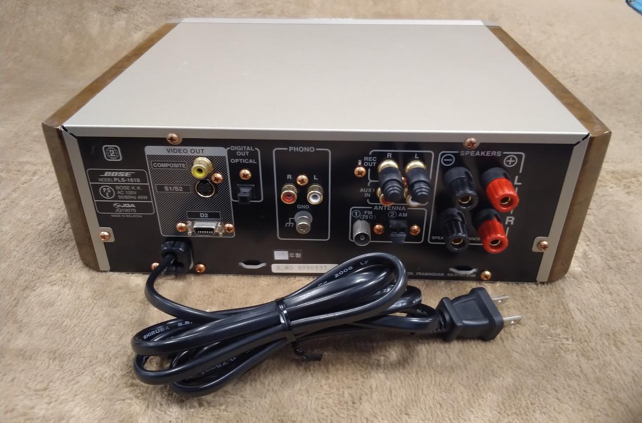 ジャンク】BOSE PLS-1610 DVD/CD レシーバー リモコンなし ジャンク