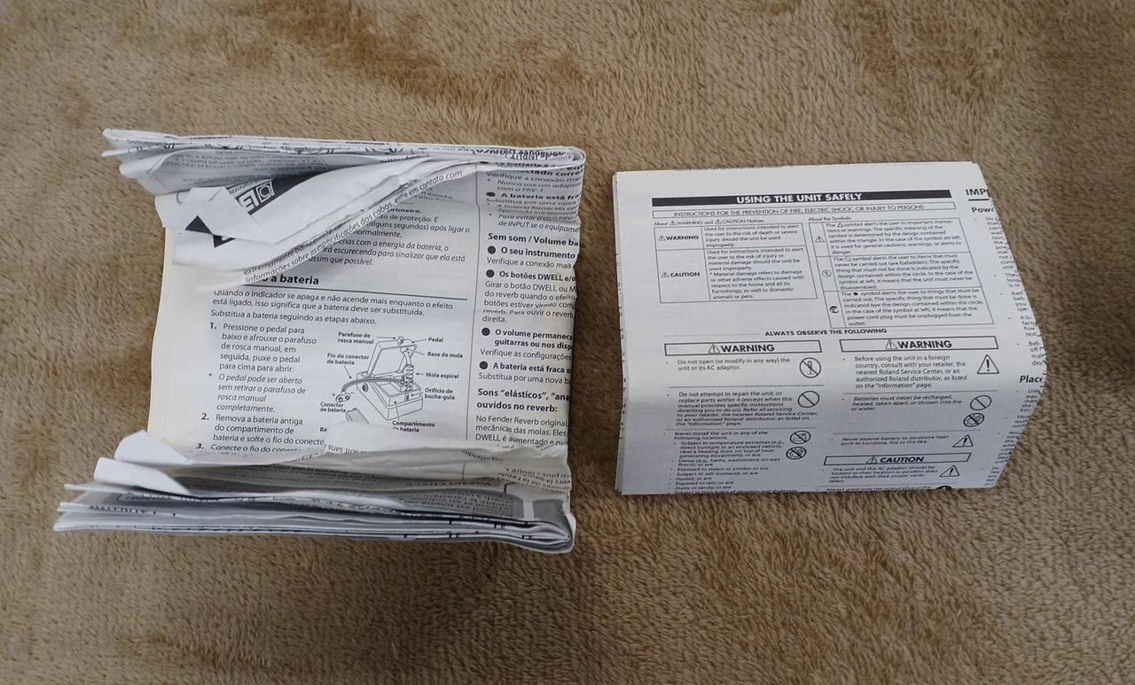 説明書傷みあり