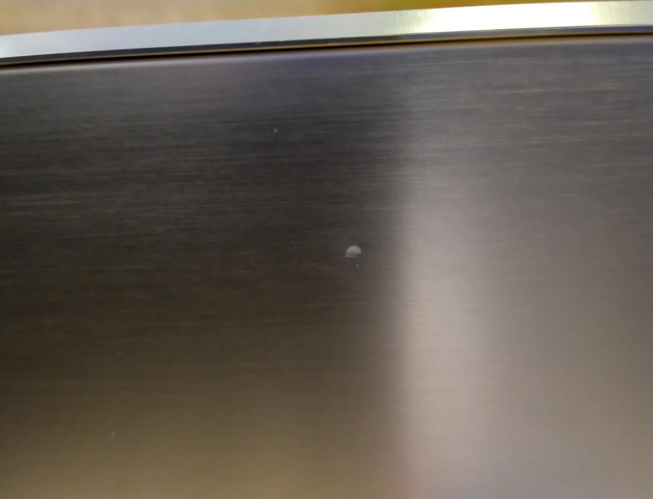 小さなキズです。