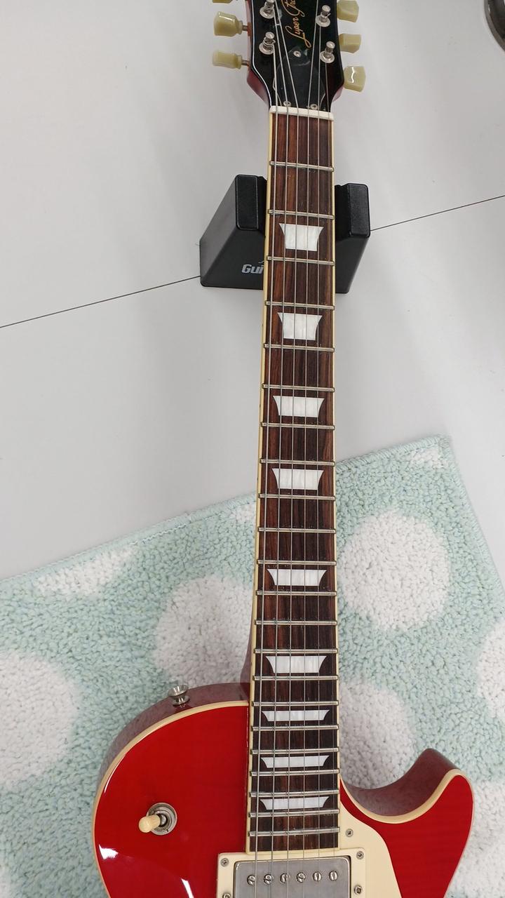 【Burny】バーニー　エレキギター　レスポール Burny レスポール エレキギター バーニー グレー 弦楽器 - メルカリ