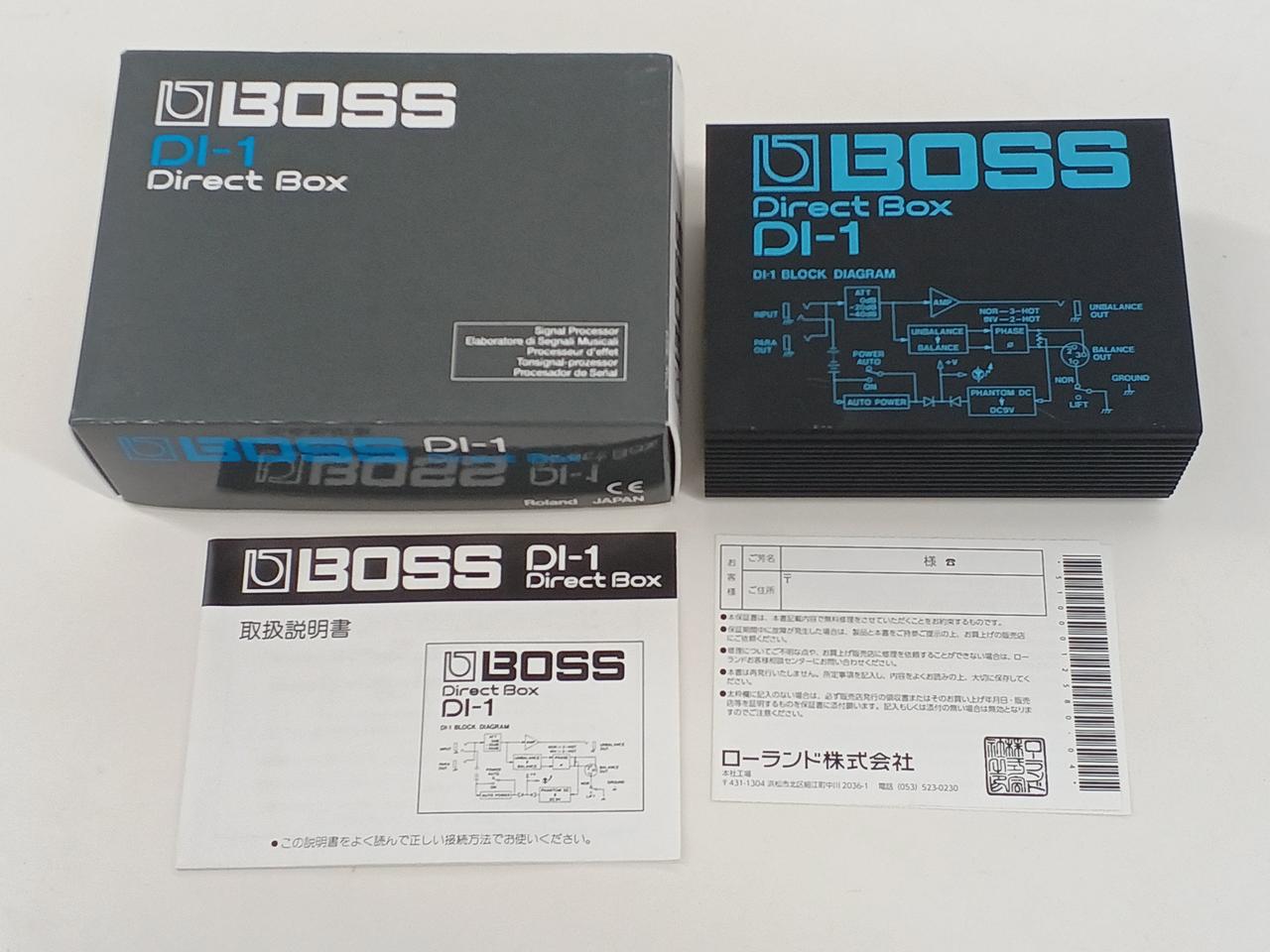 BOSS Direct box 箱付き　ほぼ未使用 BOSS|ダイレクトボックス|HARDOFFオフモール（オフモ