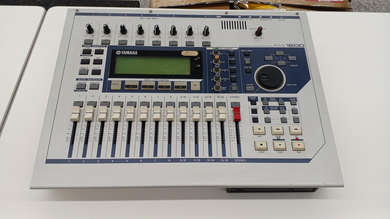 【美品】ヤマハ YAMAHA AW1600 マルチトラックレコーダー YAMAHA AW1600 MTR マルチトラックレコーダー ヤマハ