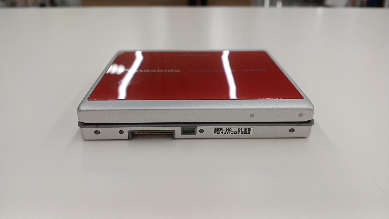 パナソニック ポータブルMDプレイヤー Panasonic - ポータブルMDプレーヤーの通販 by いっしー's shop