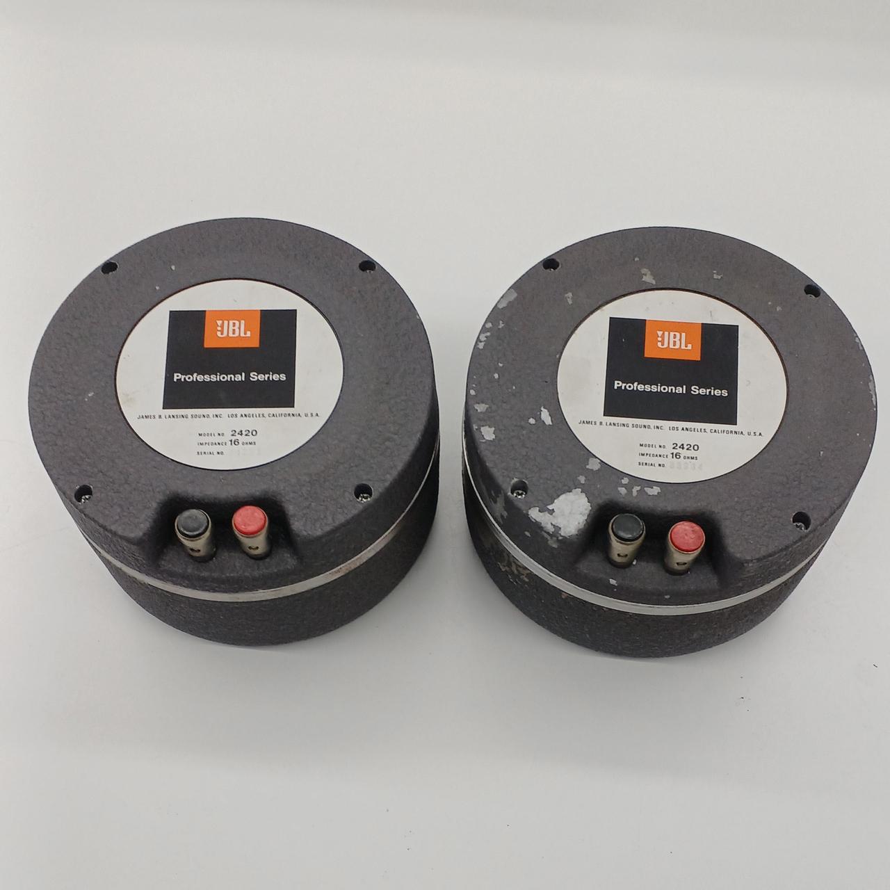 JBL2420 ドライバーユニット　セット JBL 2420/2327/2328/2397 ドライバー＆ホーンセット ペア