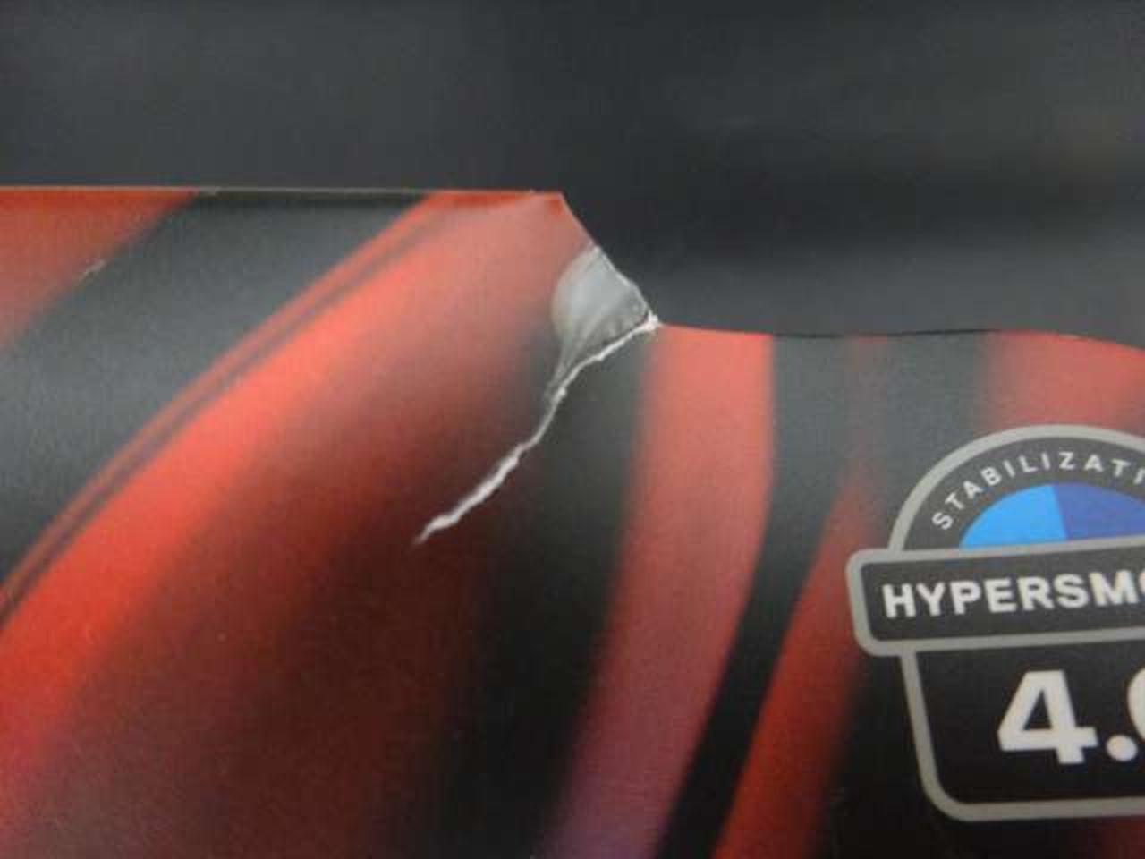 外箱凹み、破れ