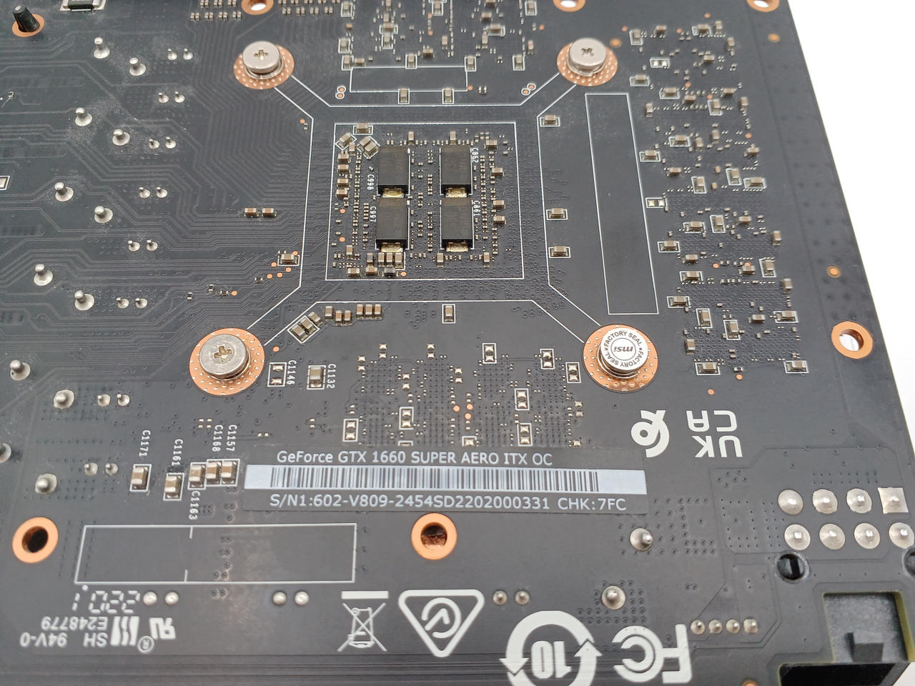 MSI AERO 1660super グラフィックボード GeForce GTX 1660 SUPER AERO ITX OC | MSI グラフィックボード