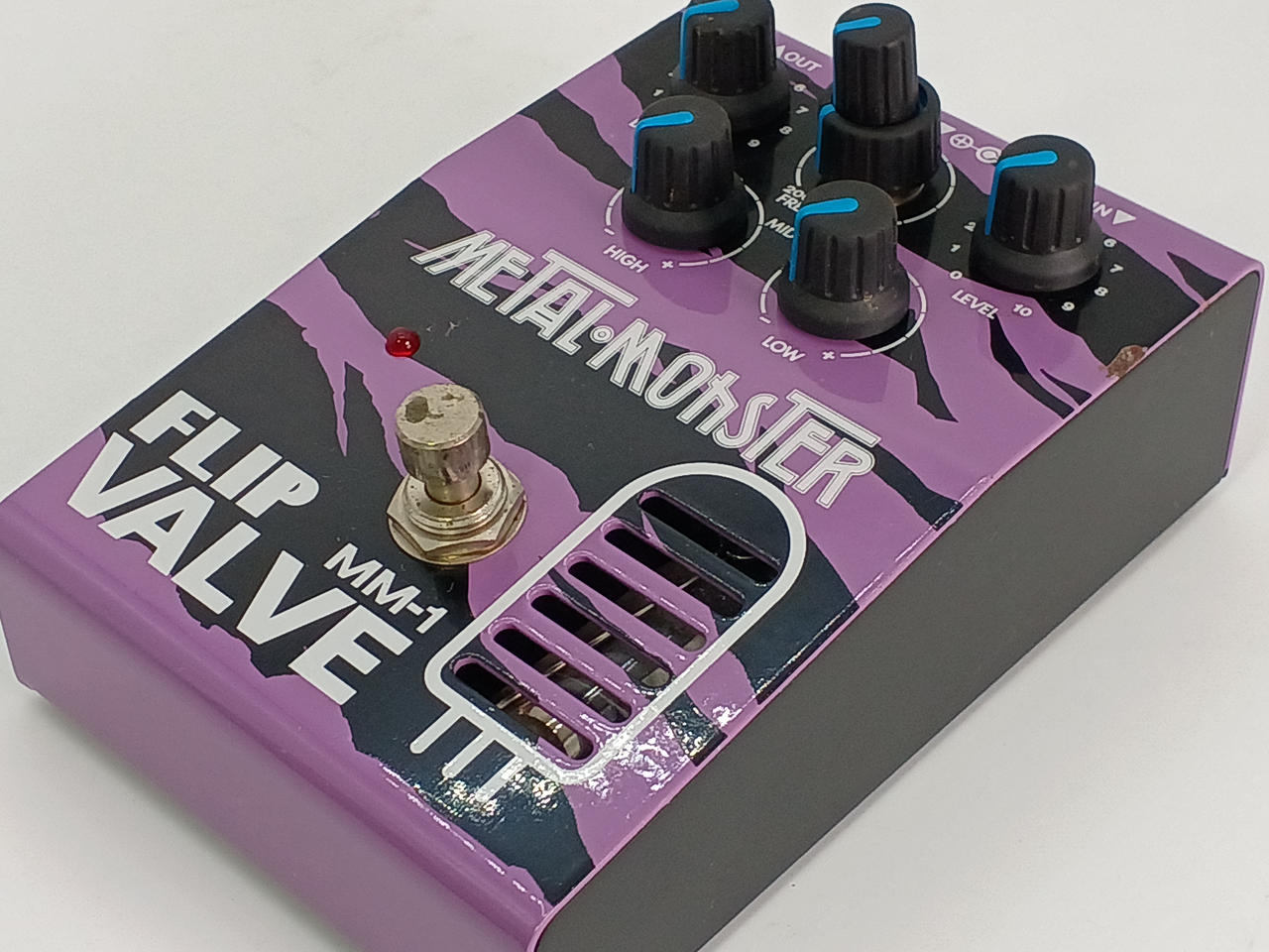 グヤトーンFLIP VALVE MM-1 チューブディストーションエフェクター Guyatone Metal Monster MM-1 Flip Valve , Made In Japan, FREE