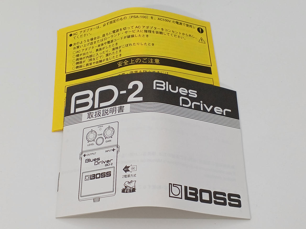 BOSS Blues Driver 箱取説付き　極美品 BOSS (ボス) Blues Driver BD-2 オーバードライブ 箱・取説付