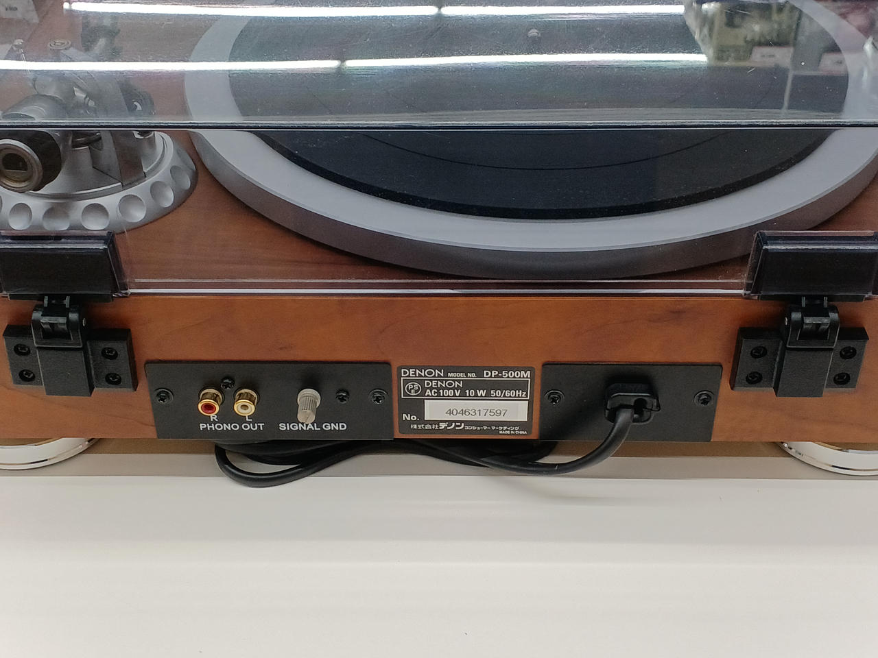 ポータブルプレーヤー DENON DP-500M ポータブルプレーヤー DENON DP-500M 入門者にオススメ！アナログ