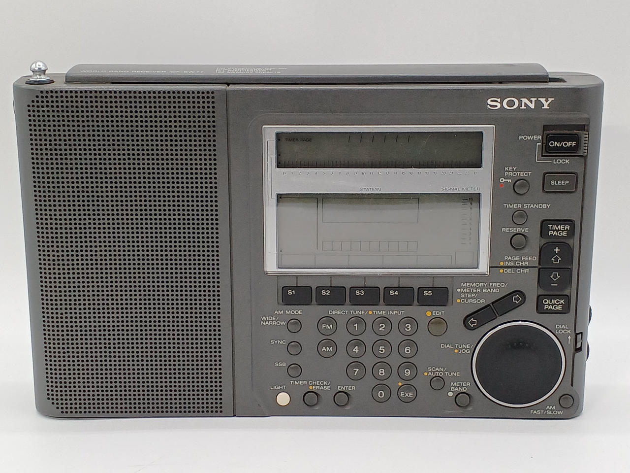 SONY ICF-SW7600GR ワールドバンドレシーバー 希少）SONY ICF-SW7600G ワールドバンド受信機 SONY ICF-SW7600GR