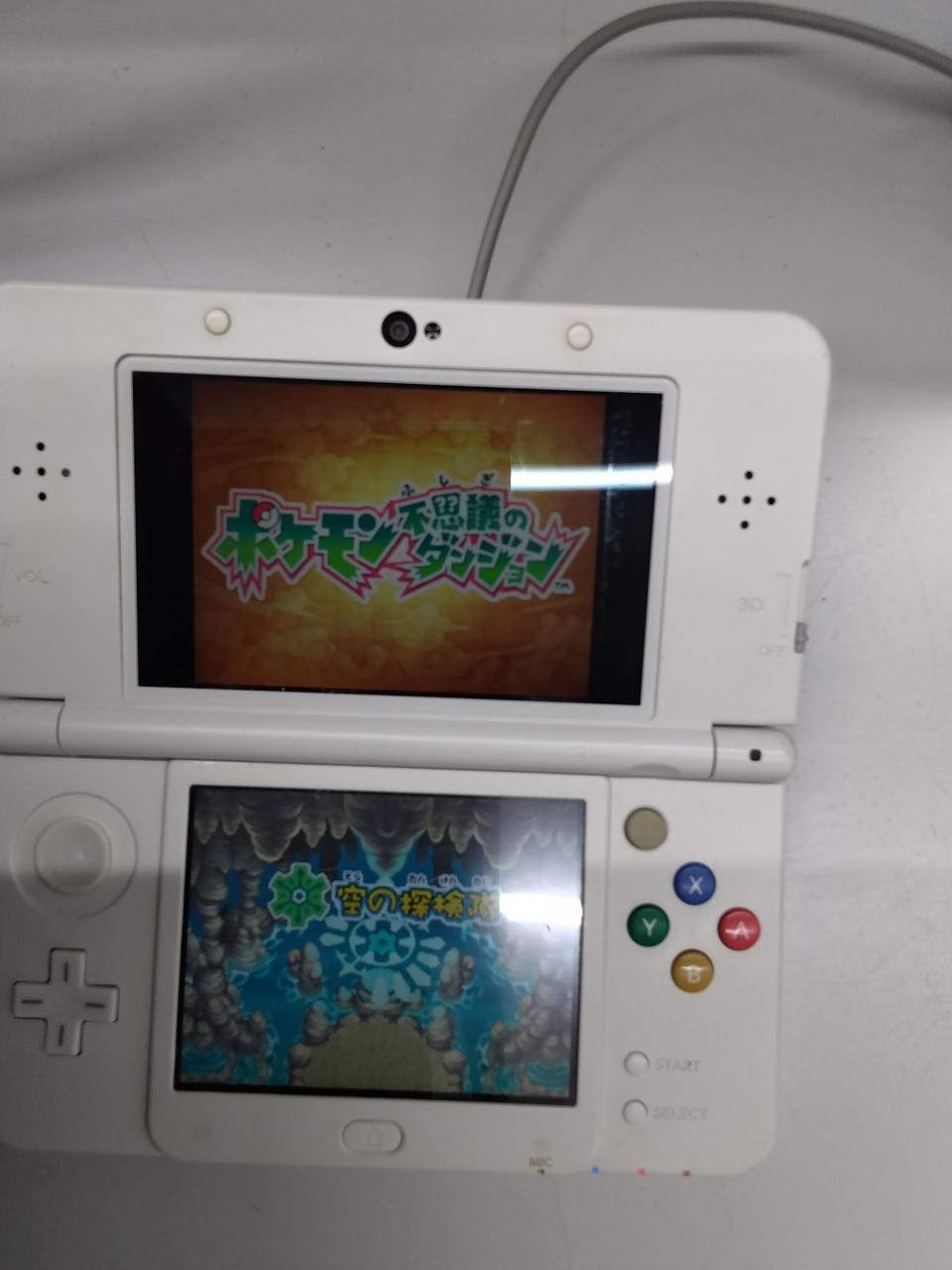 起動画面です。3DSは付属していません。