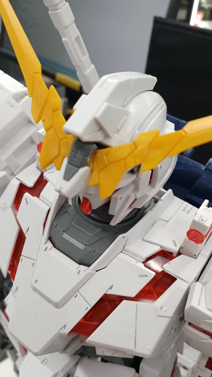 Vアンテナ補修跡有り