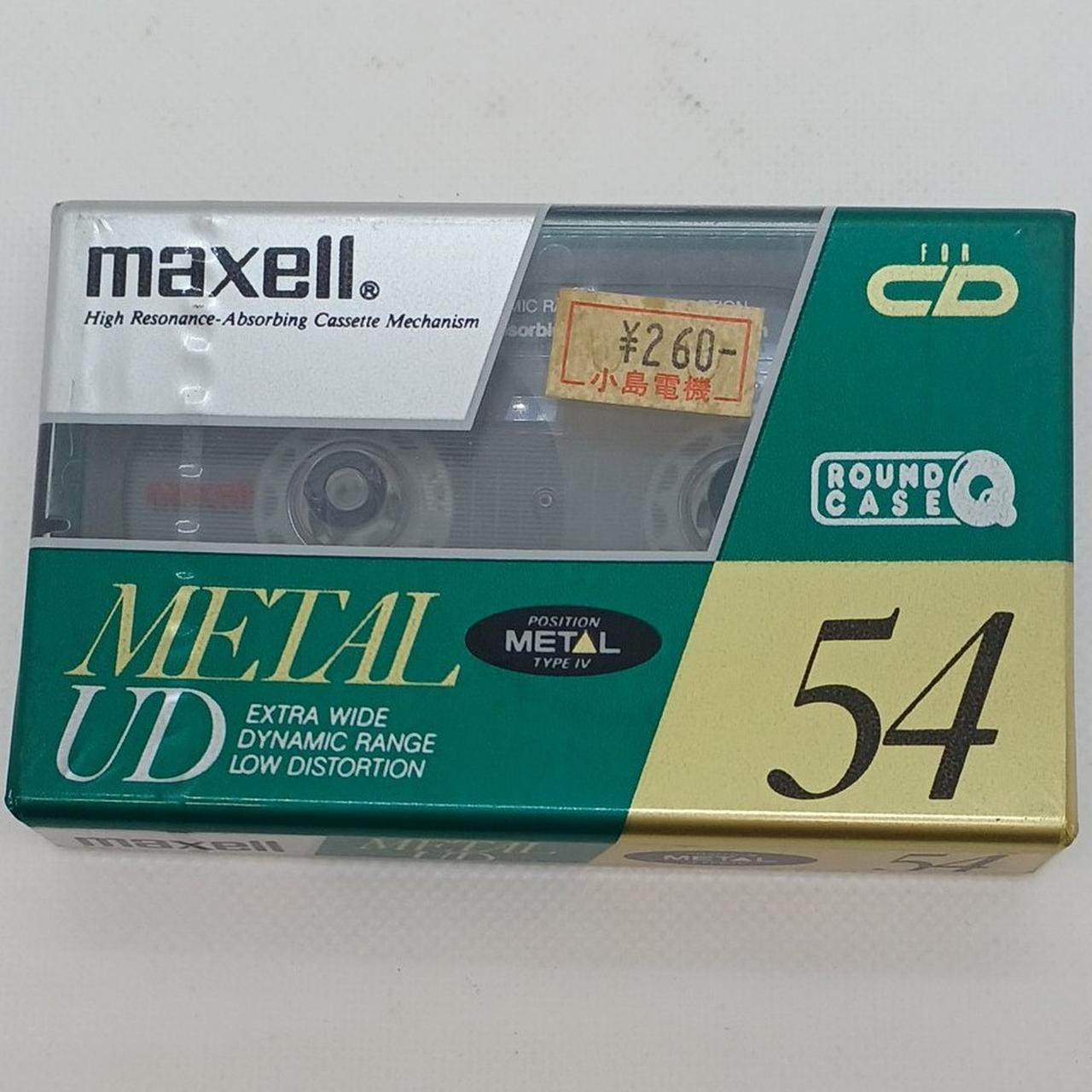 maxell MX60 マクセル メタル カセット テープ 3本 maxell MX60 マクセル メタル カセット テープ 3本