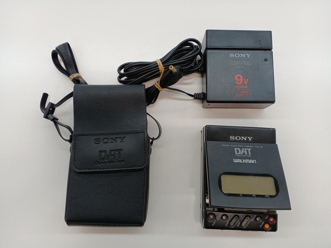 Sony TCD-D3 Portable DAT Recorder Digital Tape Japan Used