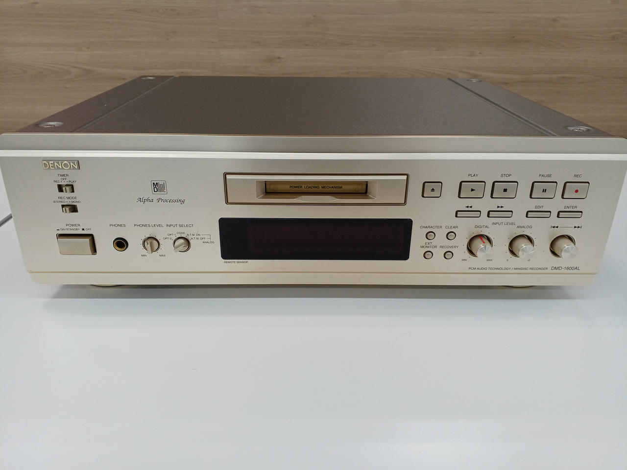 DENON MDレコーダー DMD-1600AL JUNK DENON DMD-1600AL MiniDisc Deck Recorder | eBay