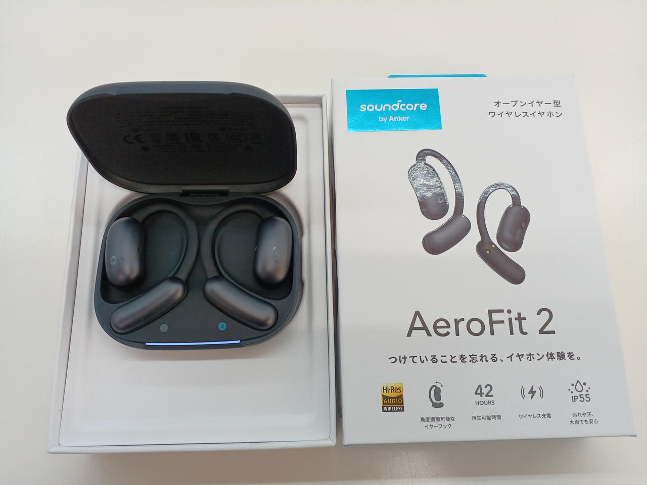 Anker soundcore AeroFit 2 ワイヤレスイヤホン Soundcore AeroFit 2 | オープンイヤーイヤホンの製品情報