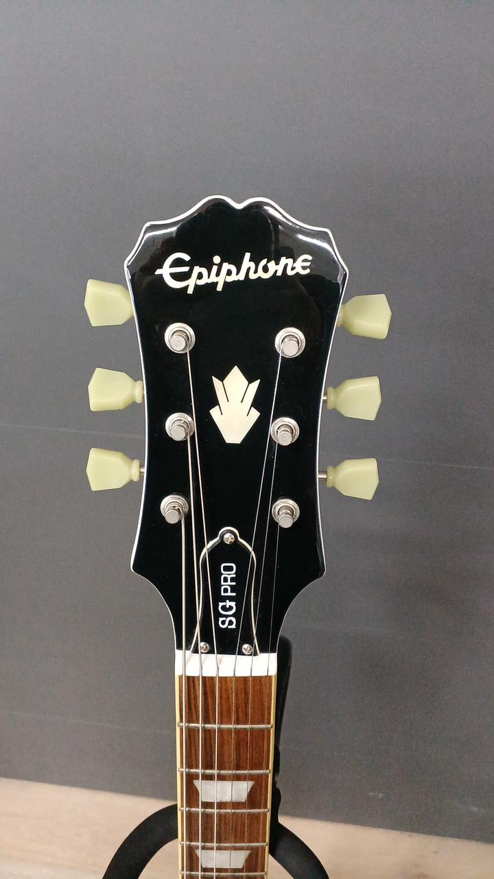 Epiphone SG PRO ブラックエレキギター コイルタップついてます