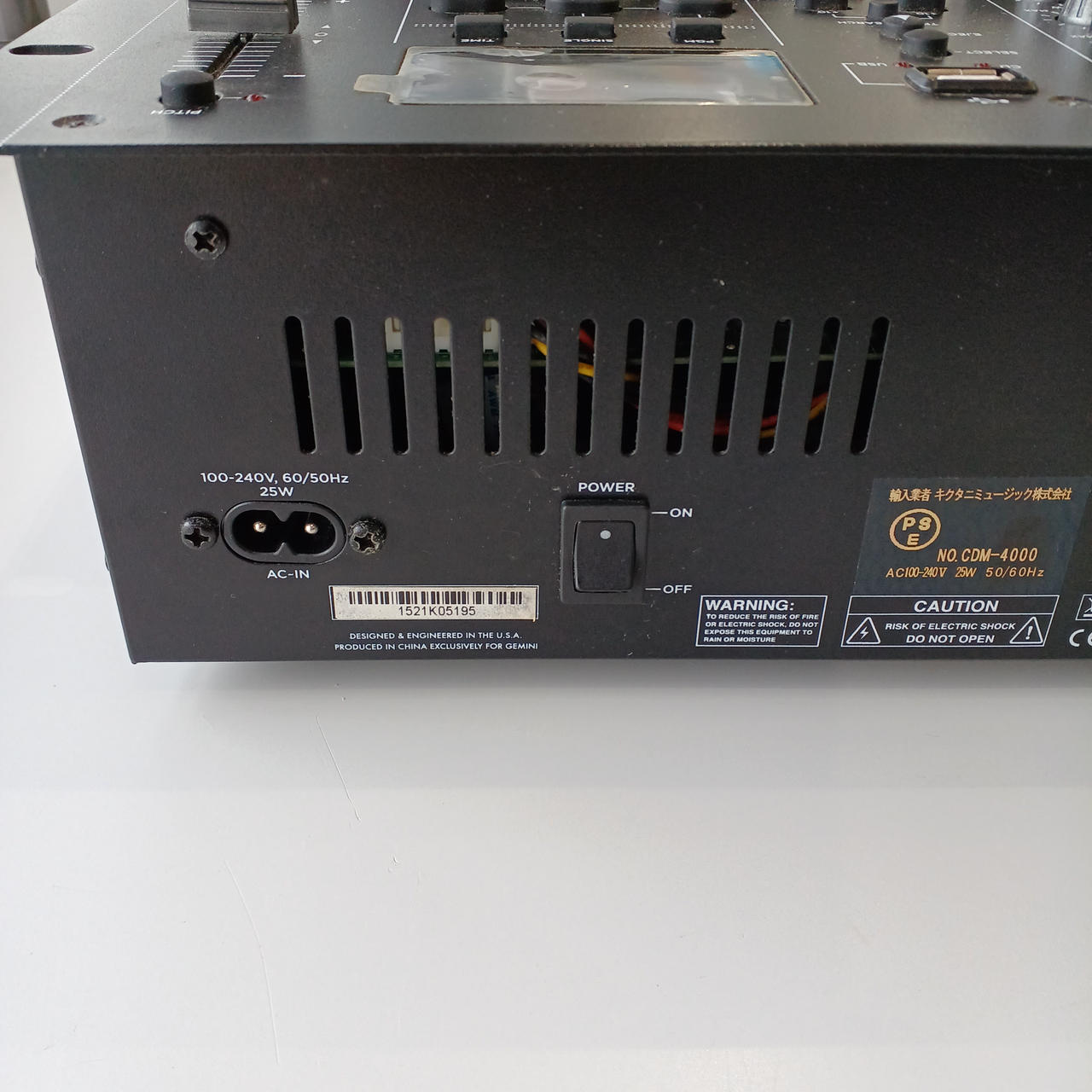 ⭕️安心保証 GEMINI CDJ CDM-4000 00012 GEMINI CDJ CDM-4000 - メルカリ
