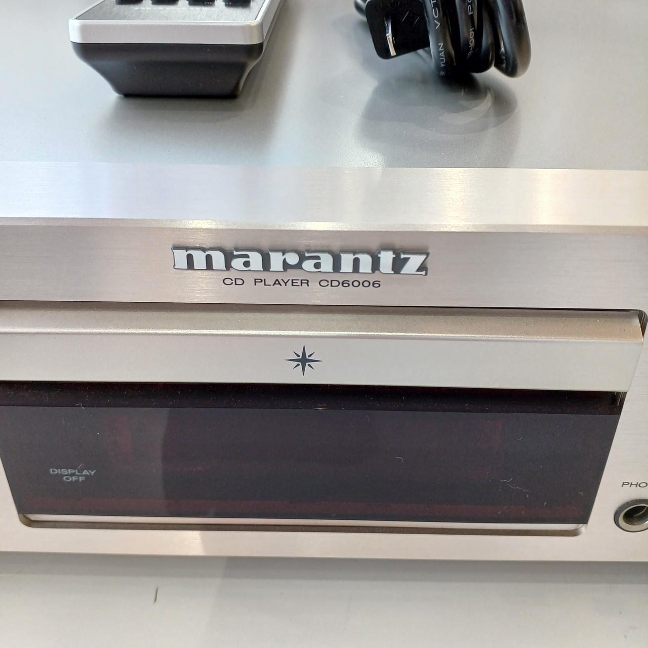 マランツ　CD6006 CDプレーヤー Marantz CD6006 Silver CD Player 192 kHz / 24 bit PCM signal