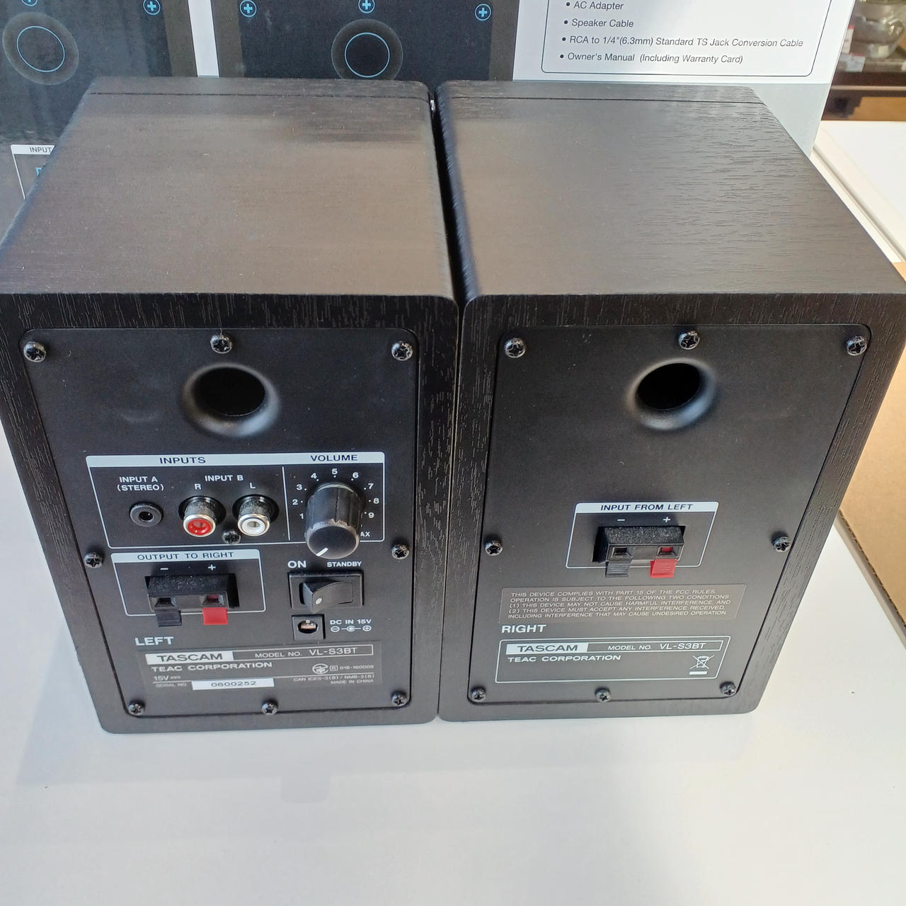 TASCAM VL-S3BT パワード・スピーカー美品中古 2025年最新】tascam vl-s3btの人気アイテム - メルカリ