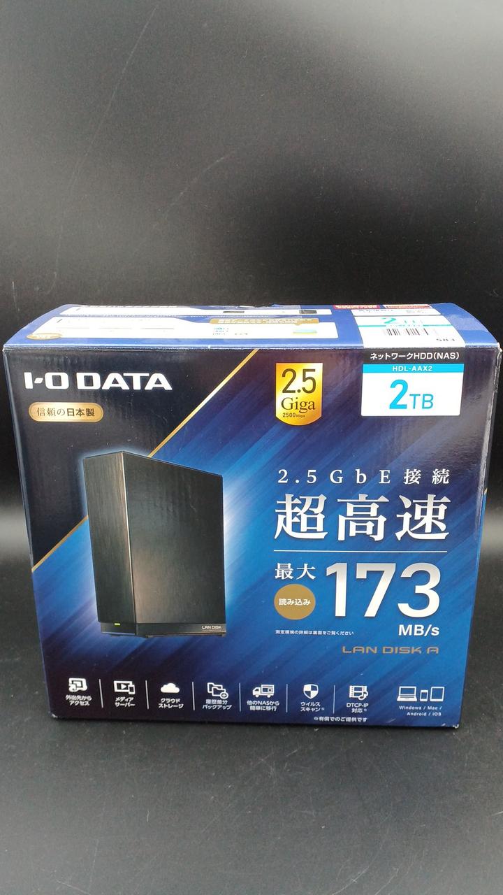IODATA NAS HDL2-AAX16 未使用 開封済 Amazon.co.jp: アイ・オー・データ NAS 16TB デュアルコアCPU