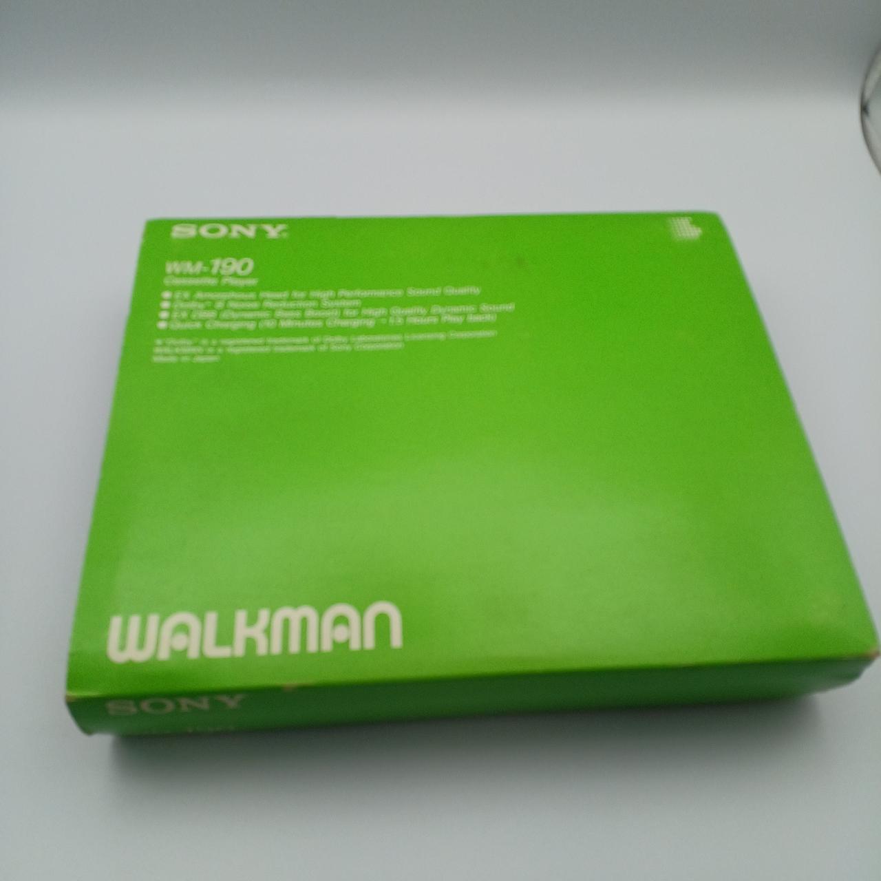 外観美品 SONY WM-190 ウォークマン カセットプレイヤー ま未確認品 外観美品 SONY WM-190 ウォークマン カセットプレイヤー ま
