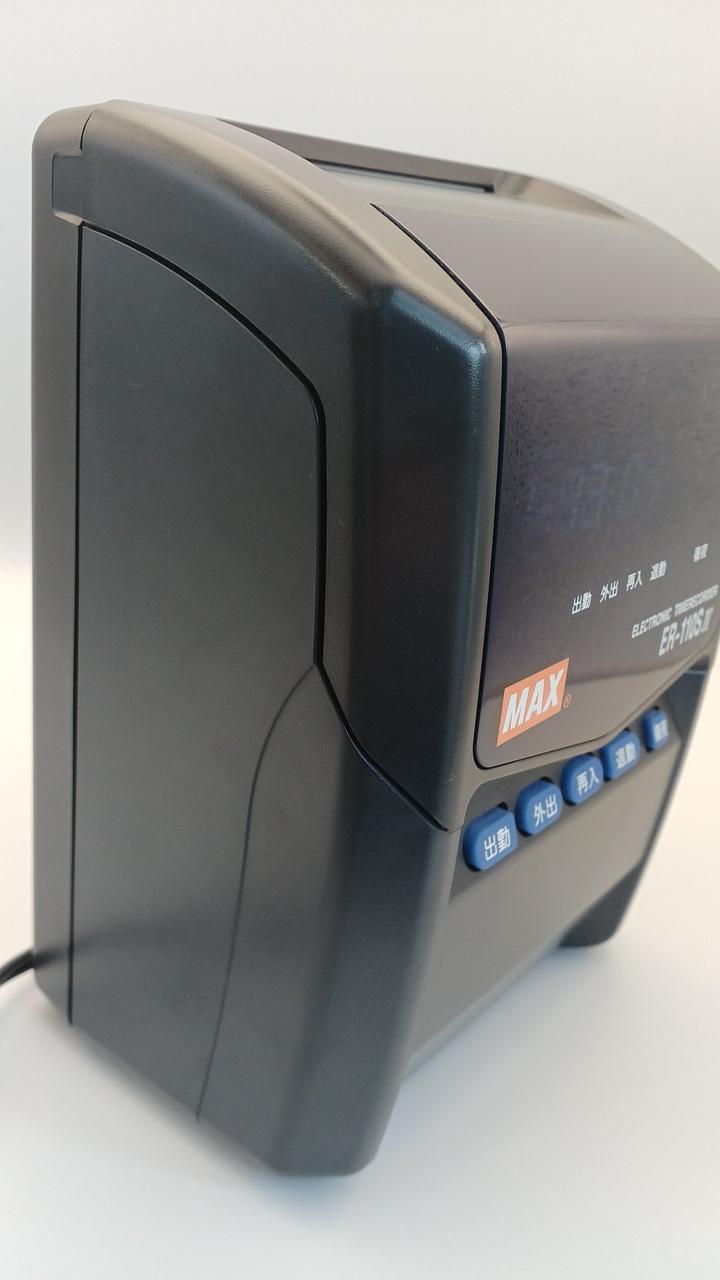 タイムレコーダーMAX 通電OK】タイムレコーダー MAX ER-110S 5 818-3 - メルカリ