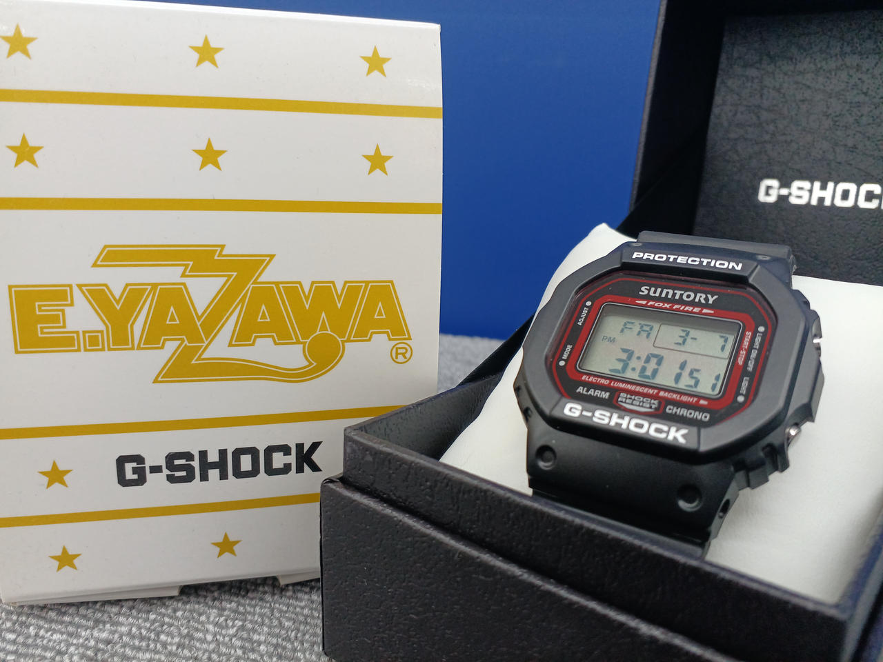 YAZAWA 矢澤 限定 G-SHOCK サントリー（I9.7AH-1☆CASIO G-SHOCK