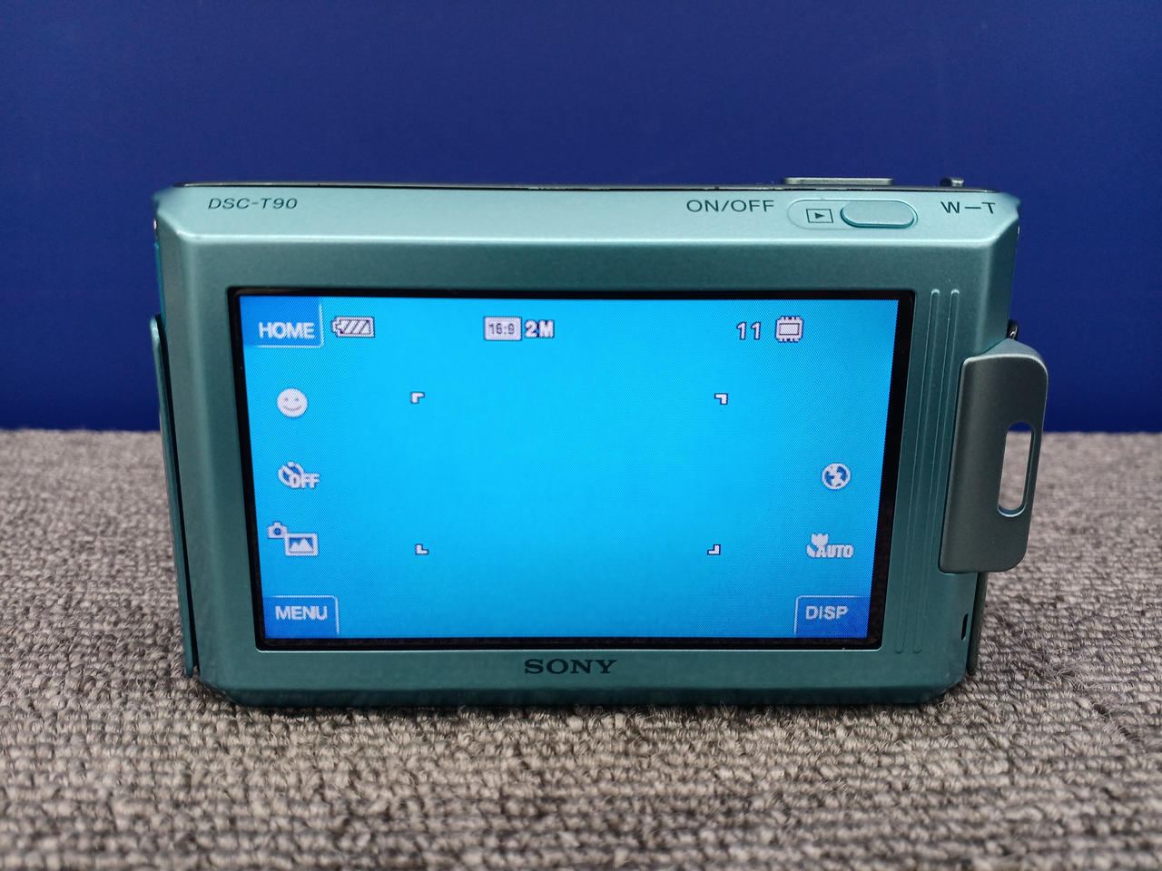 HFD1836 ☆美品☆ SONY DSC-T90 ライト ブルー