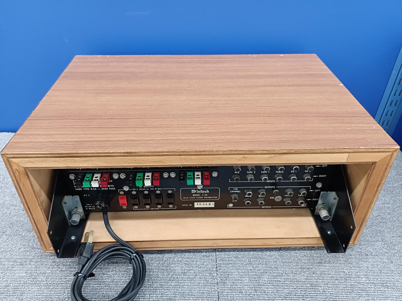 McIntosh C38 コントロールアンプ　極美品 McIntosh : C38 - 中古 | オーディオユニオン