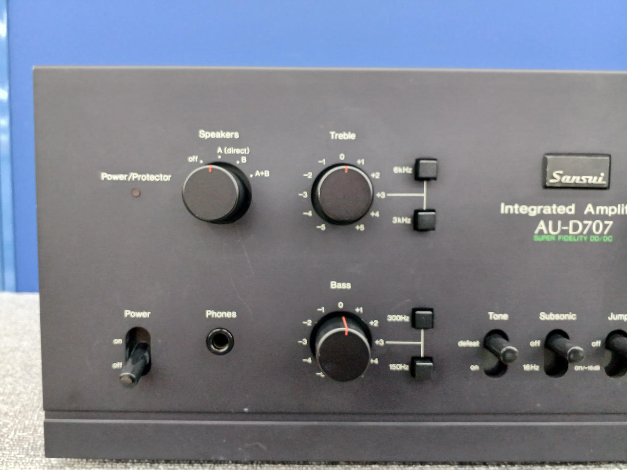 SANSUI　AU-D7 プリメインアンプ　メンテナンス済 Yahoo!オークション - SANSUI サンスイ AU-D7 プリメインアンプ
