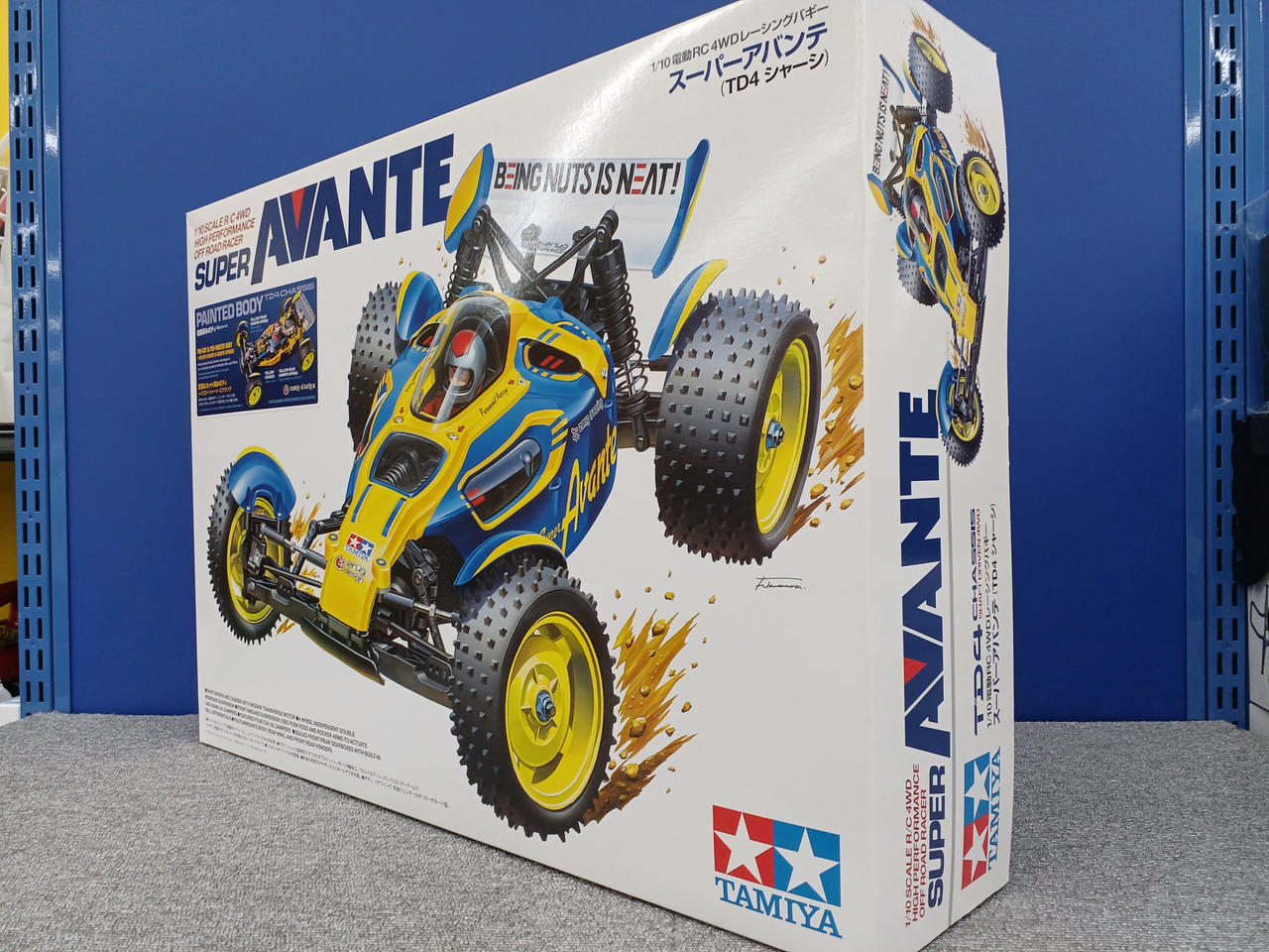 【塗装済みボディ】タミヤ 1/10 RC スーパーアバンテ 1/10 電動RCカー組立キット スーパー アバンテ (TD4シャーシ
