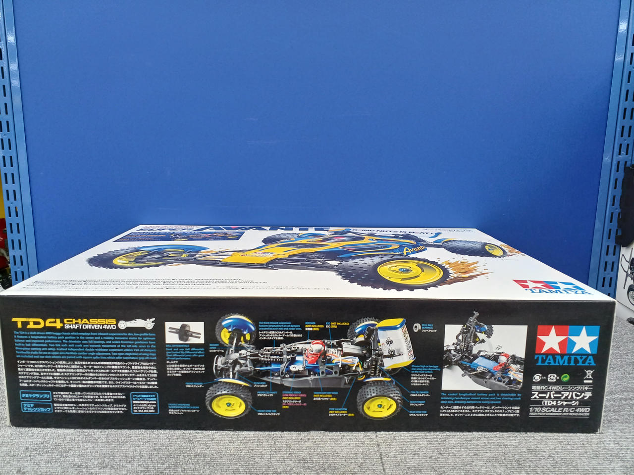 【塗装済みボディ】タミヤ 1/10 RC スーパーアバンテ 1/10RC スーパー アバンテ (TD4シャーシ): RCモデル｜TAMIYA
