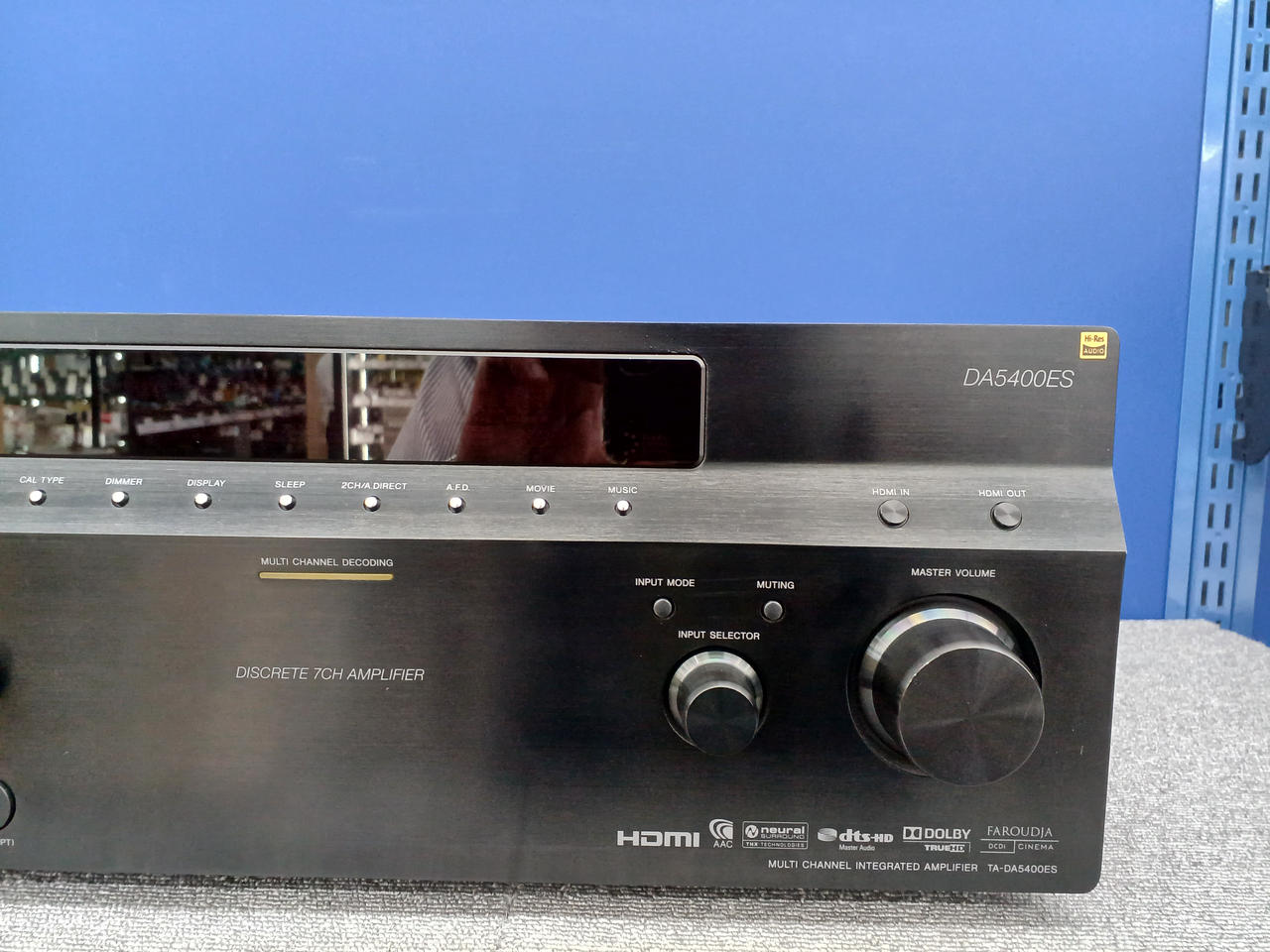 SONY AVアンプ TA-DA5500ES TA-DA5500ES 商品の写真 | コンポーネントオーディオ | ソニー