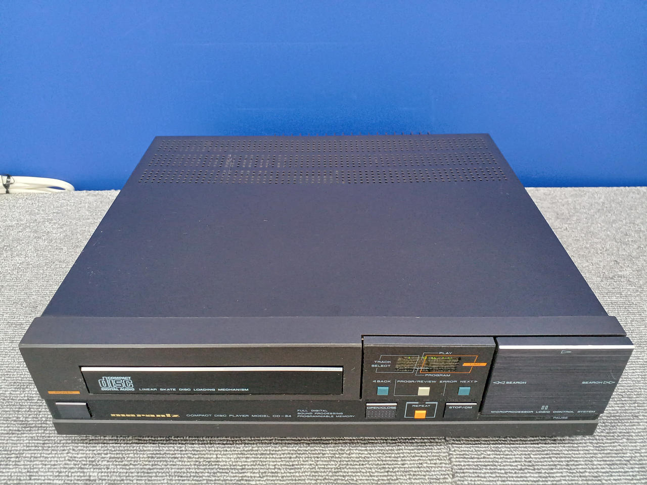 MARANTZ マランツ/CDプレーヤー/CD-34/000554/Bランク/75【中古】 MARANTZ マランツ/CDプレーヤー/CD-34/000554/Bランク/75【中古