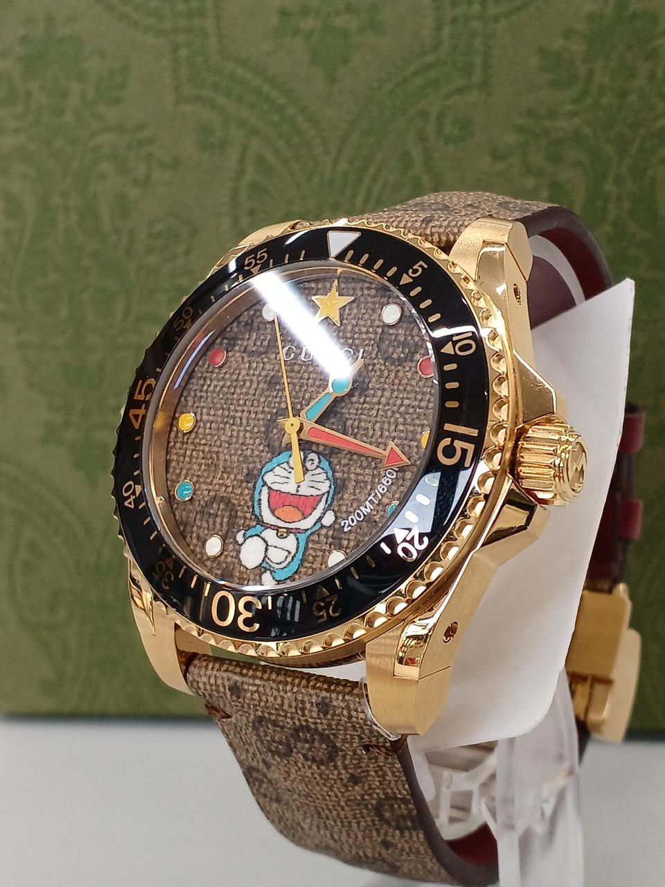 GUCCI 型番：656375ICSA08740 ドラえもん×GUCCI(クォーツ)